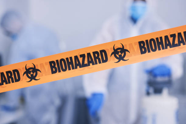 Professional Hoarding Cleanup technician working in Muncie, IN